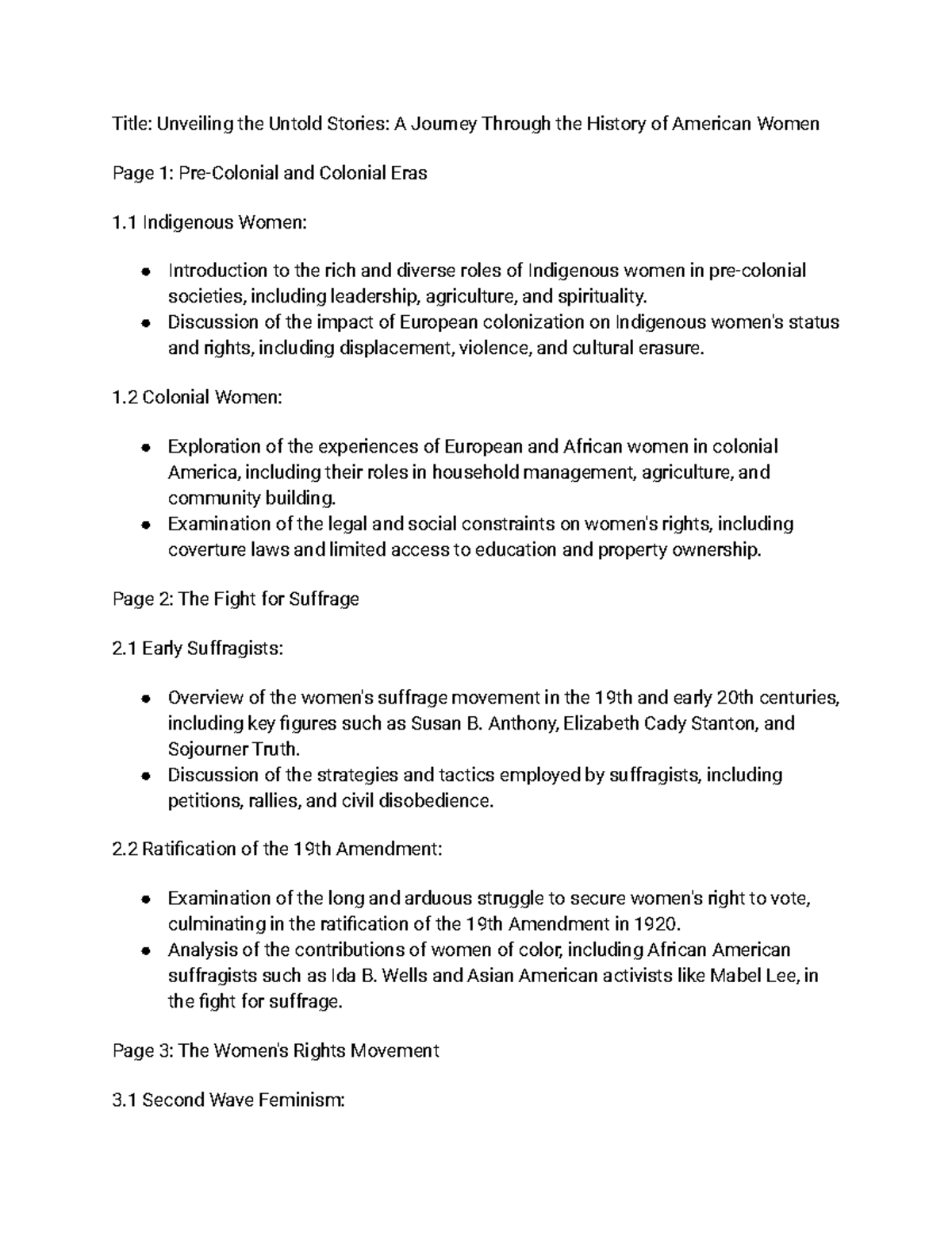Untitled document-10 - Lecture based on reading - Title: Unveiling the ...