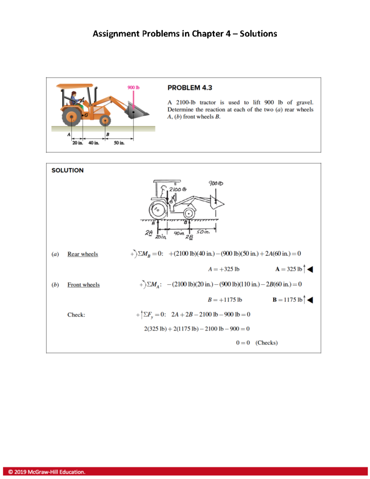 Ch4 Assignment #3 Solutions - ENGR 242 - Assignment Problems In Chapter ...