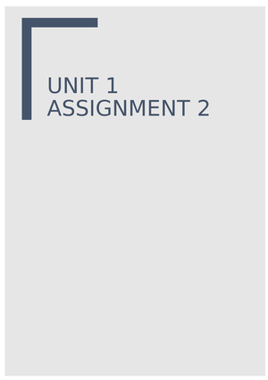 unit 28 branding assignment 1