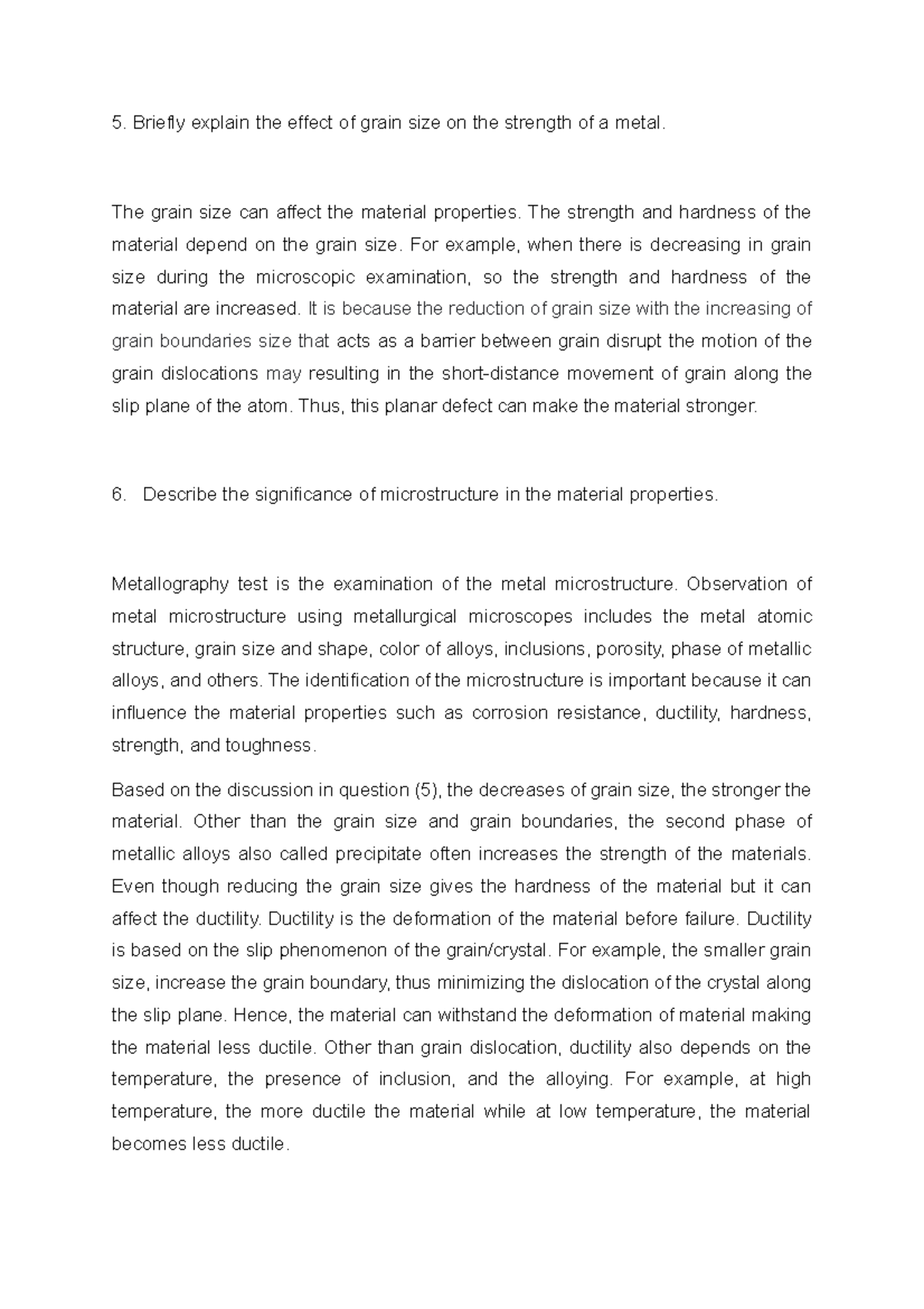 discussion-hardness-briefly-explain-the-effect-of-grain-size-on-the