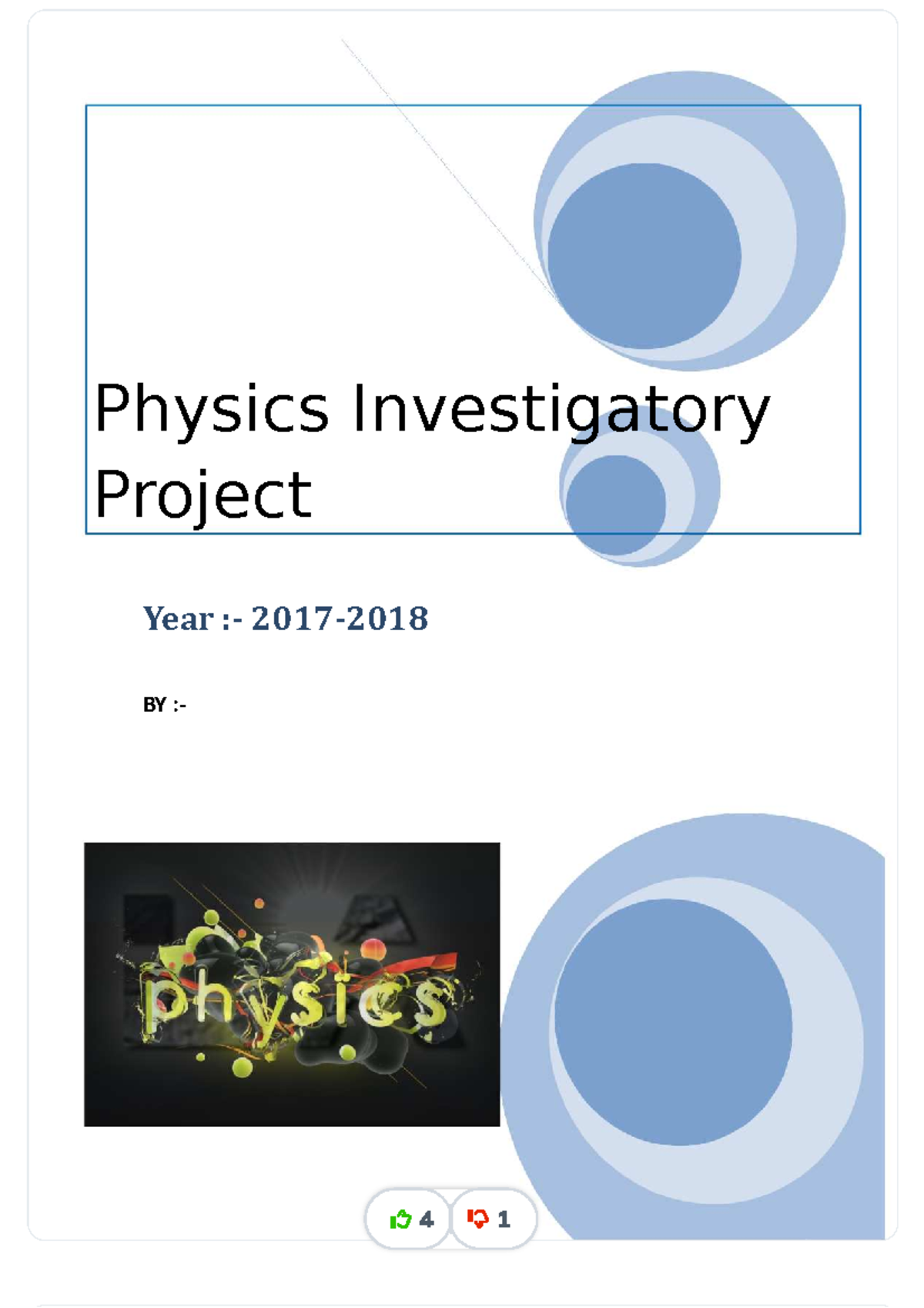 Physics-investigatory-project-kendriya-v Compress 2 - Physics ...