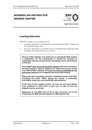 BLP SGS 26 Activity 4 Corporation Tax solution 23-24 - 5 LPC: BUSINESS ...