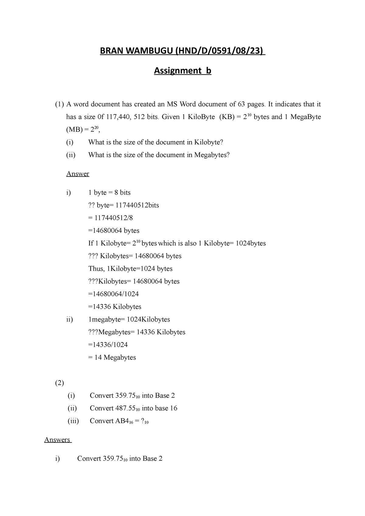 Assignment 4 - N/A - Computer Architecture - Studocu