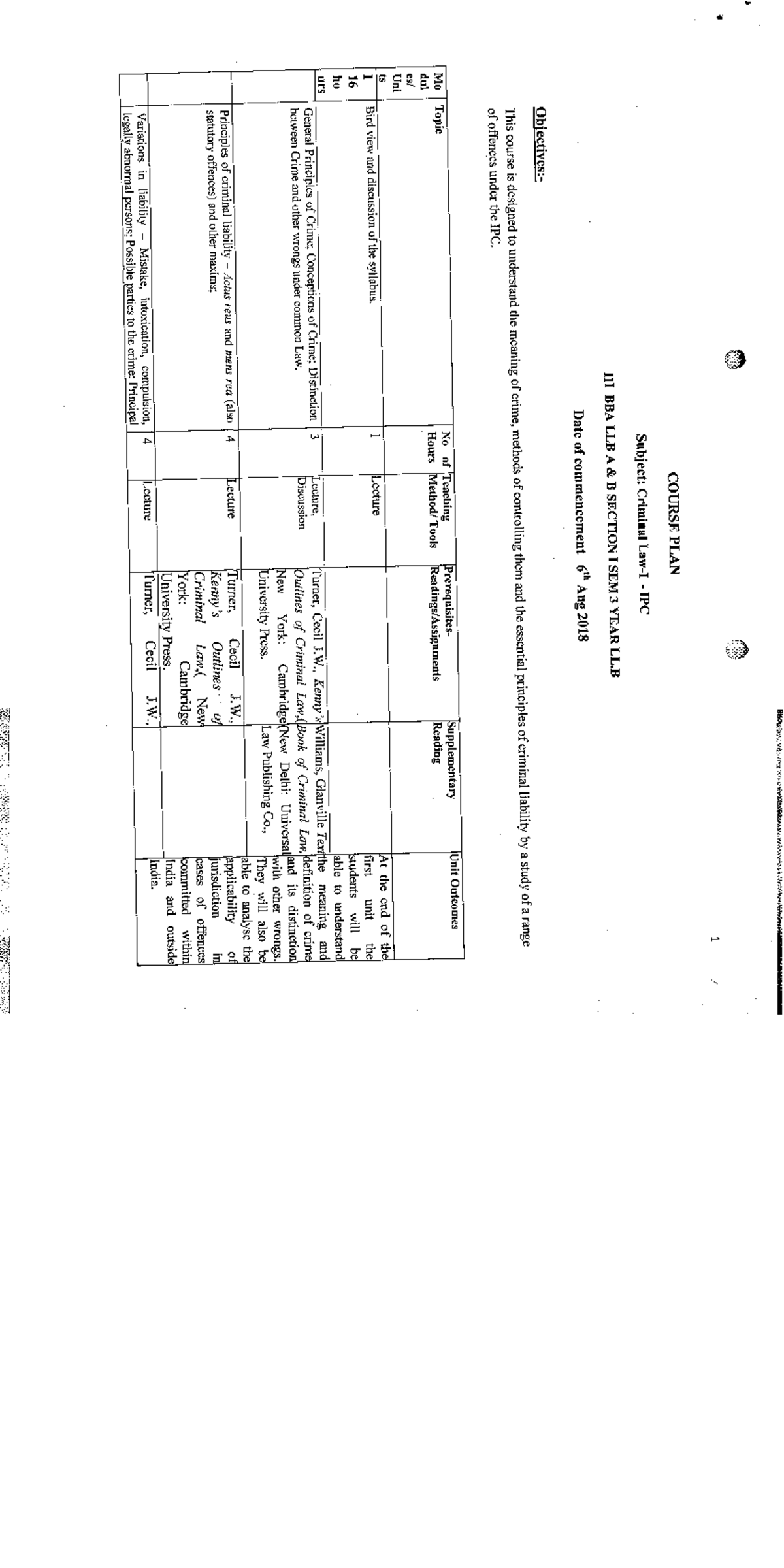 13 criminal law i indian penal code criminal law i studocu