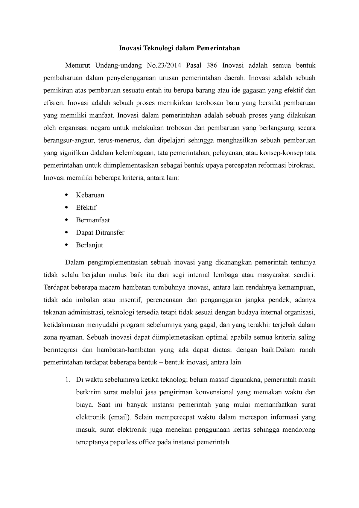 Inovasi Pemerintahan Digital: Bagaimana Teknologi Meningkatkan Efisiensi dan Efektivitas