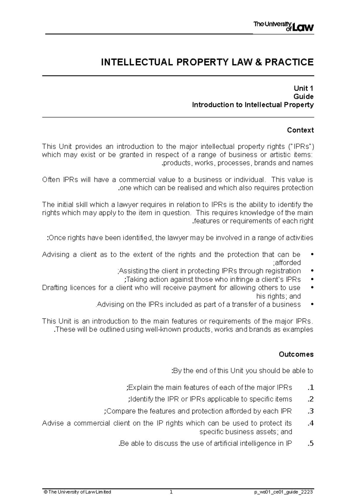 practical law intellectual property assignment