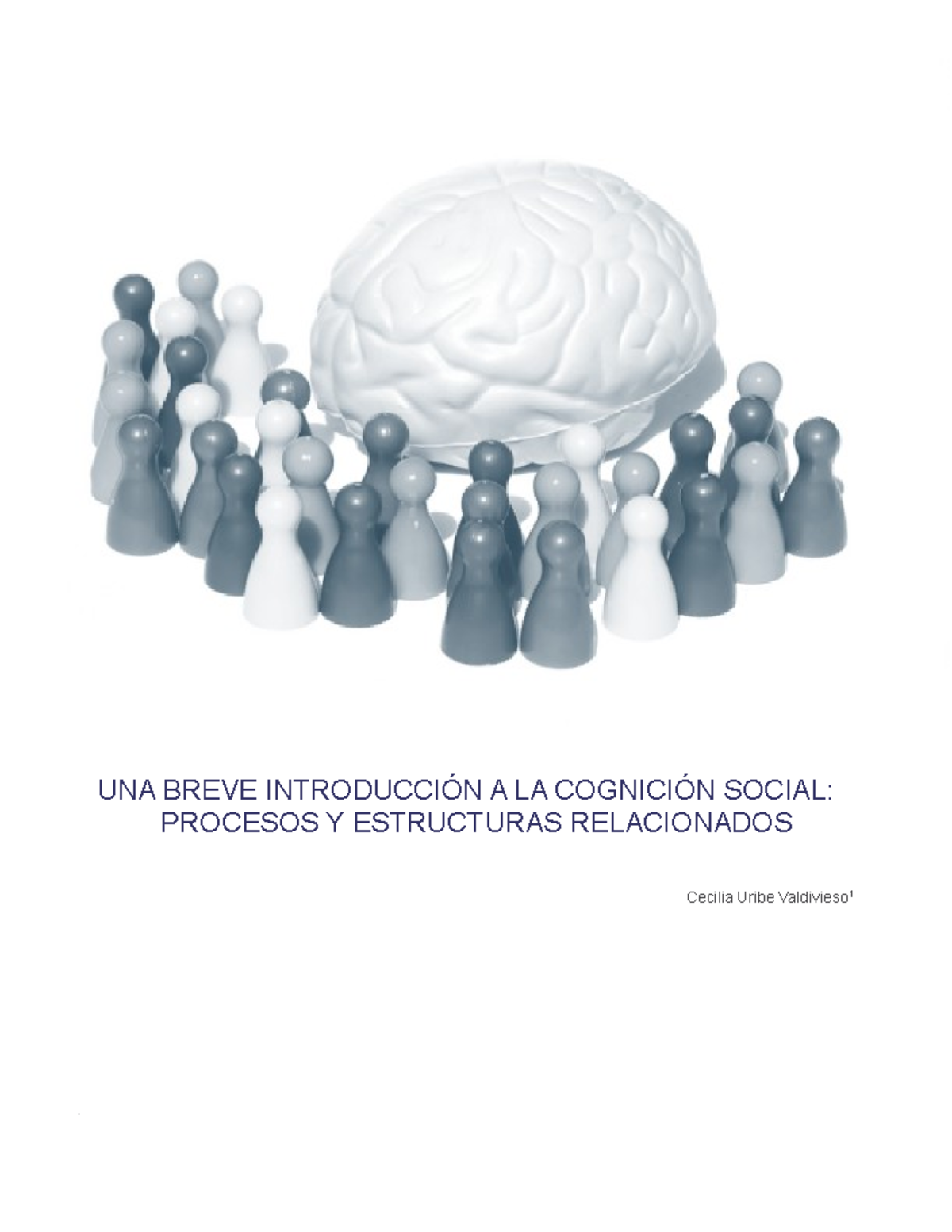 A5 Una Introducción A La Cognición Social - UNA BREVE INTRODUCCIÓN A LA ...