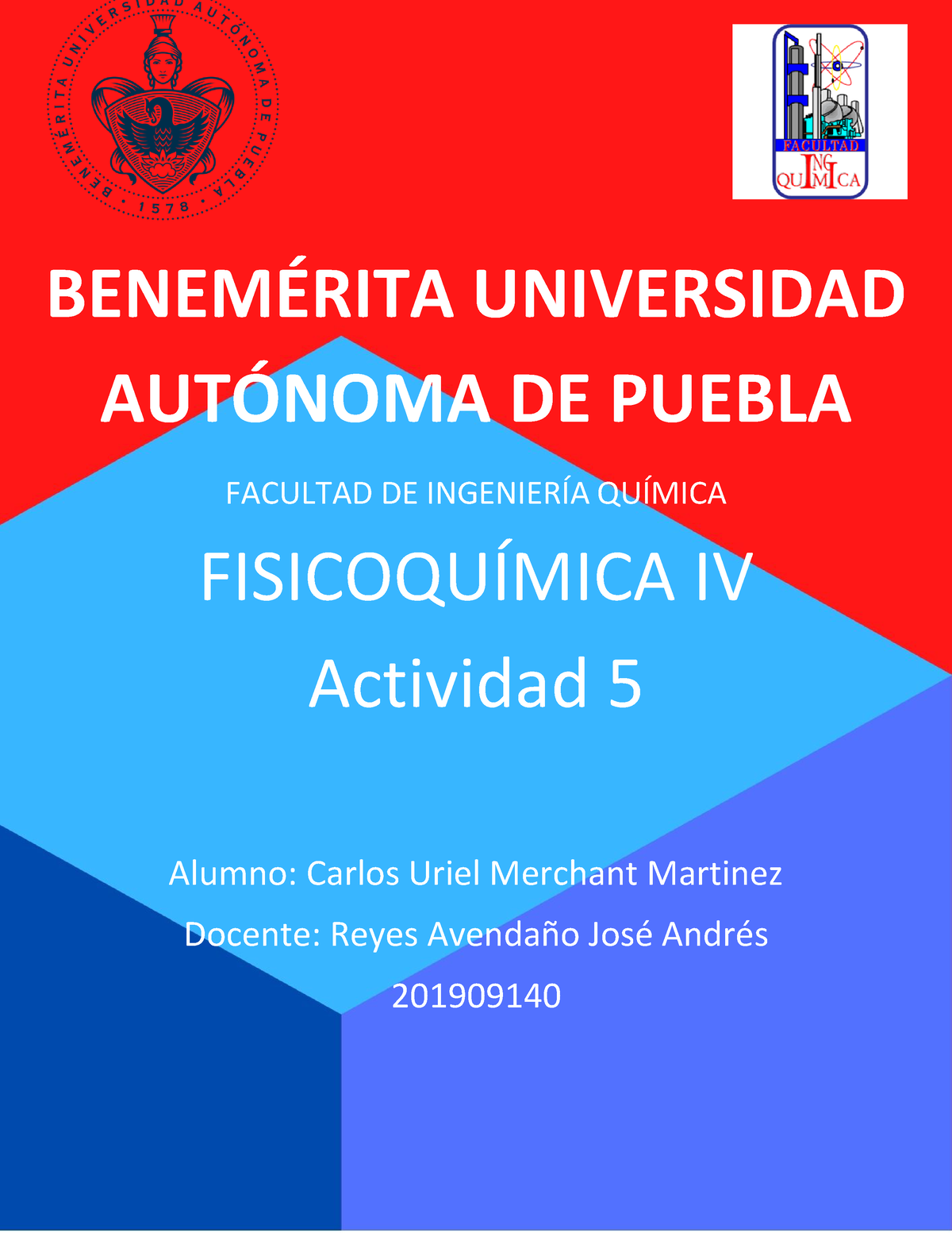 Actividad 5- Carlos Merchant 2019 09140 - BENEM.. UNIVERSIDAD AUT”NOMA ...