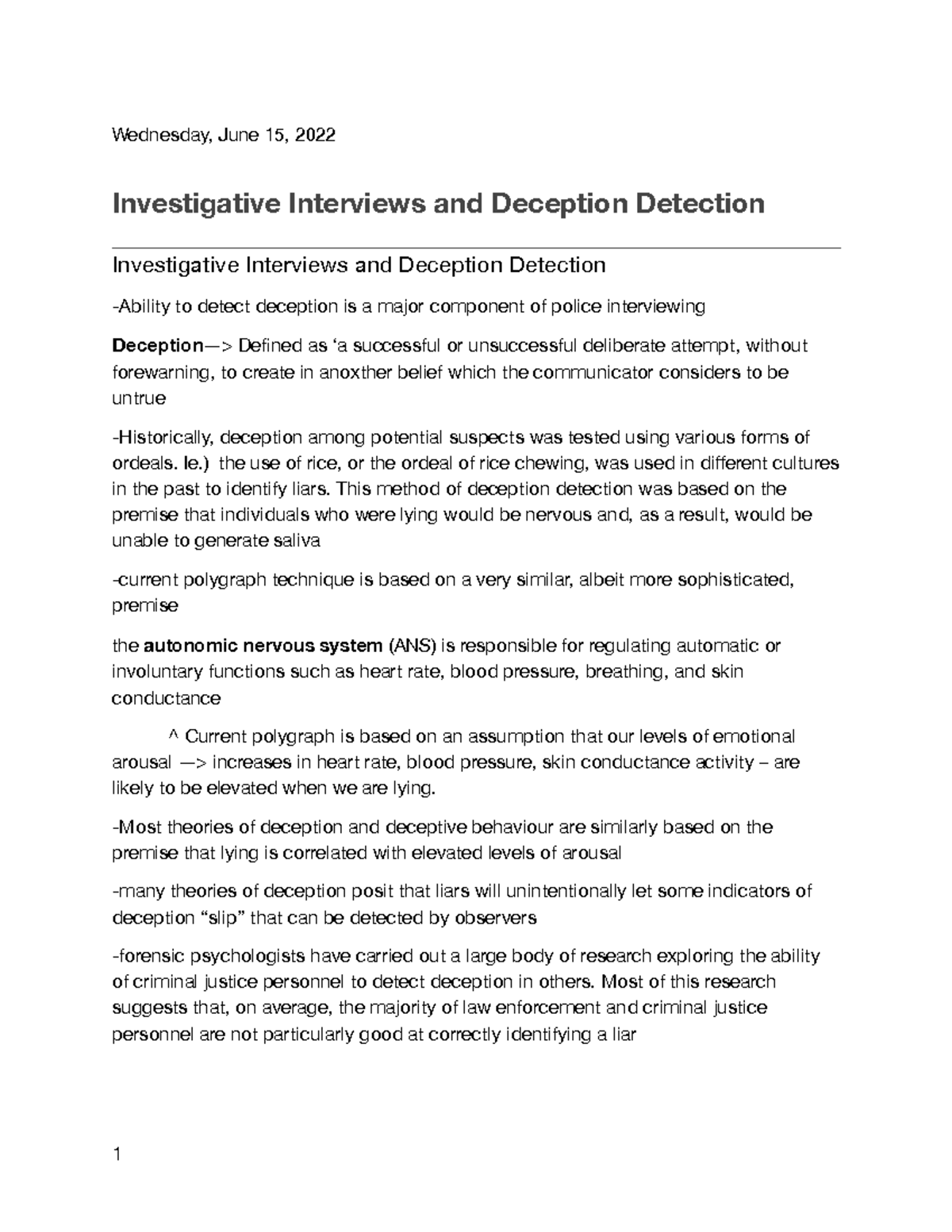 Pdwk8 - Lecture Notes - Wednesday, June 15, 2022 Investigative 