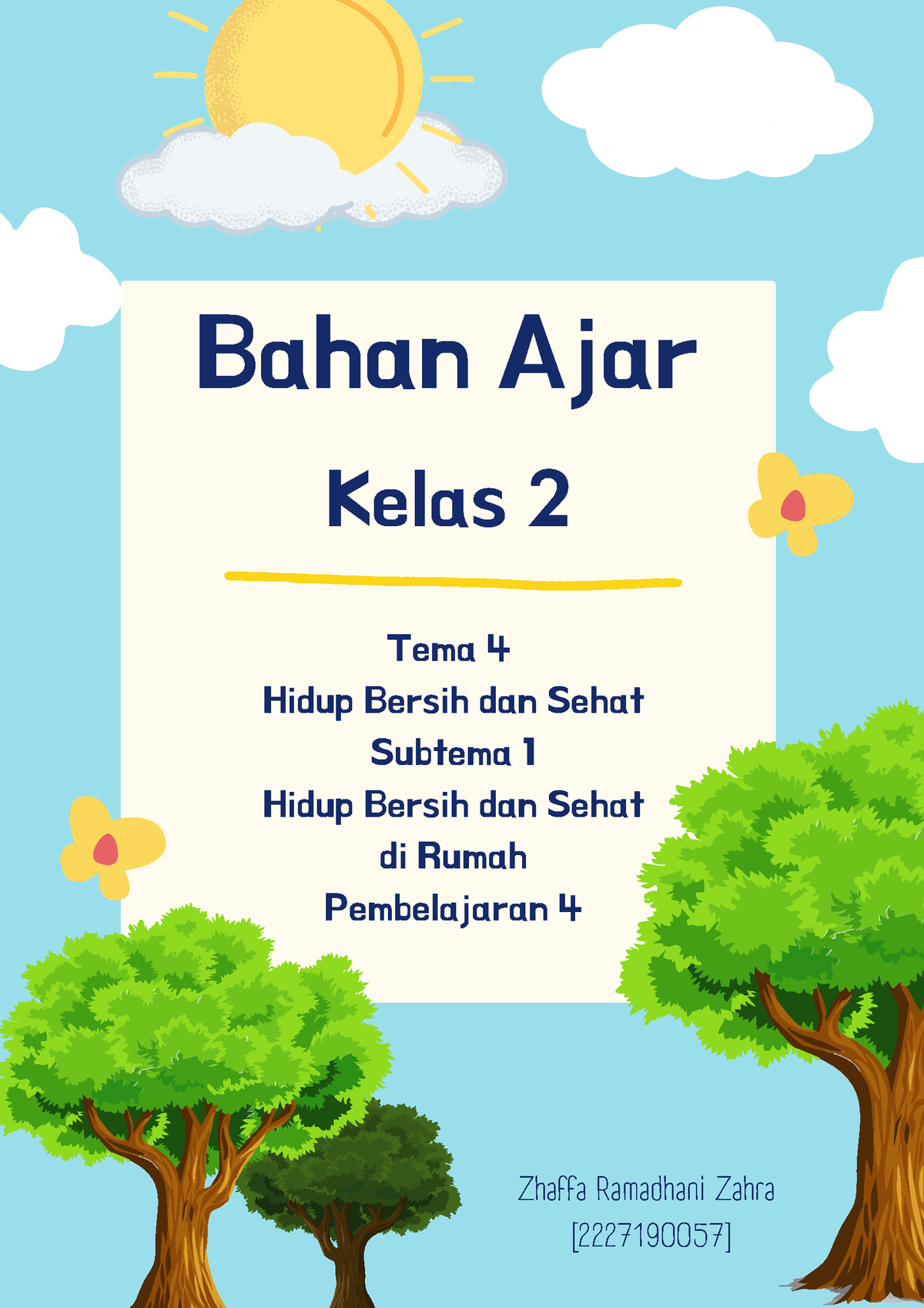 Bahan Ajar Kelas 2 Tema 4 Subtema 1 Pembelajaran 4 - Kelas 2 Tema 4 ...