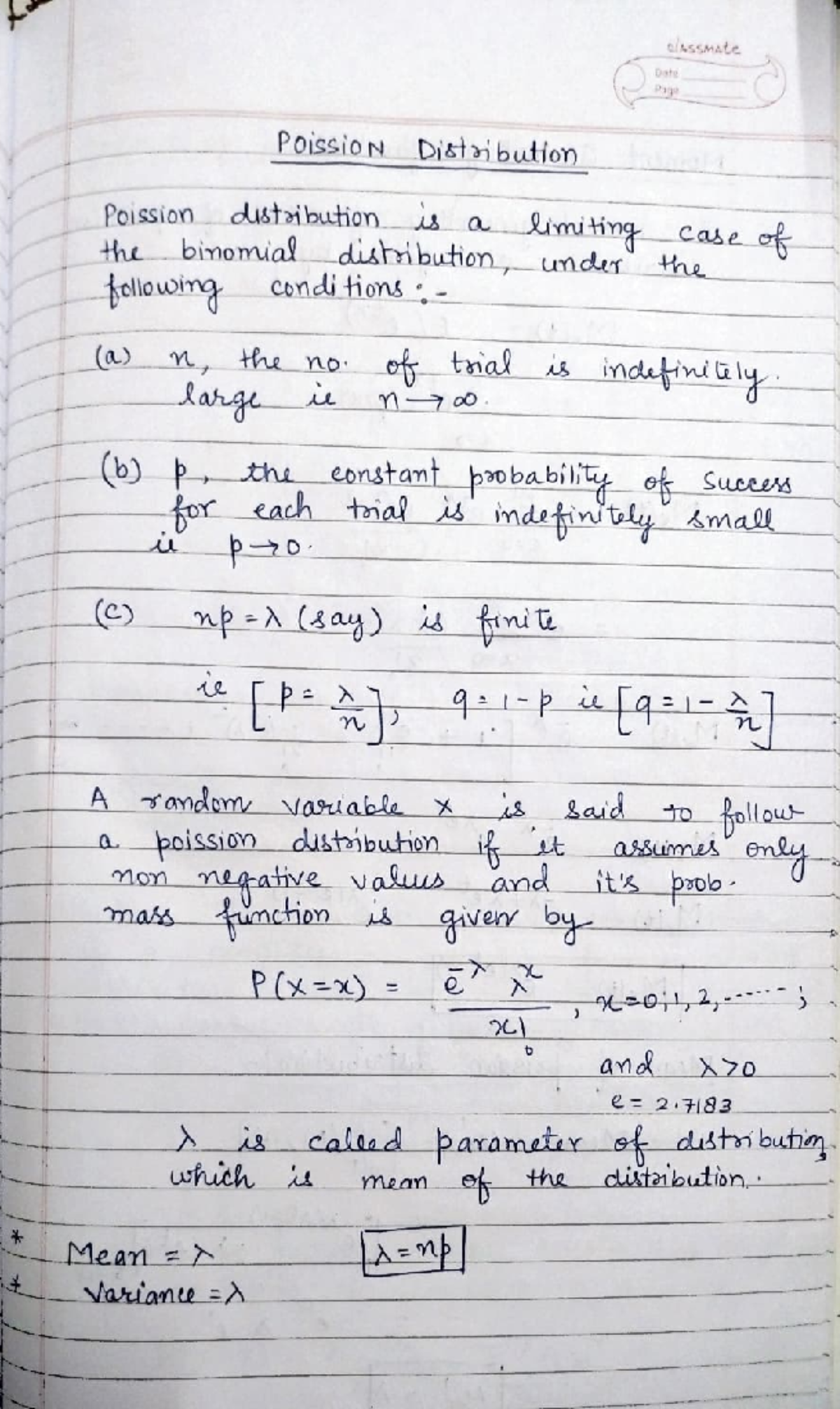 2. Poisson Distribution - Poission disti bution (a) (C) PoissioN ...