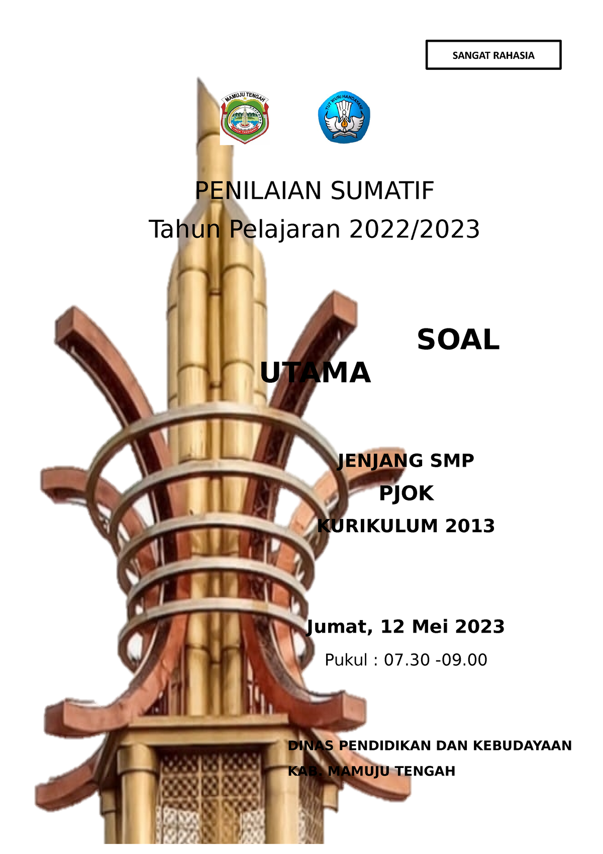 3. SOAL PJOK - Beberapa Contoh Soal Pjok - PENILAIAN SUMATIF Tahun ...