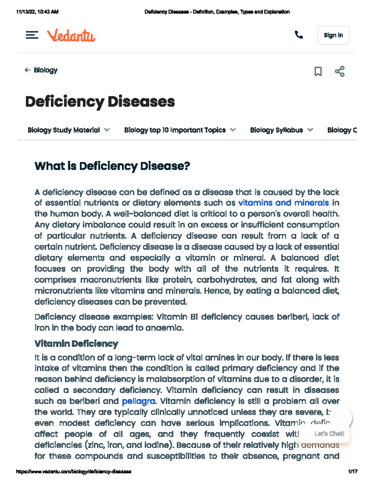 Deficiency - defbhj - Medical surgical - Studocu