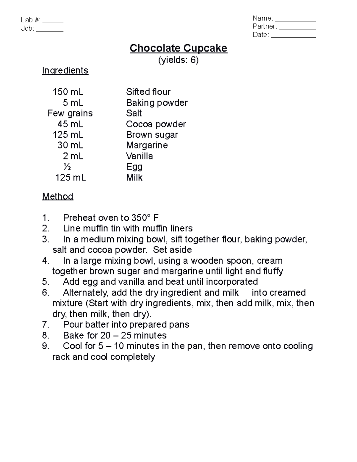 Chocolate+cupcake+6+version+3 - Chocolate Cupcake (yields: 6 ...