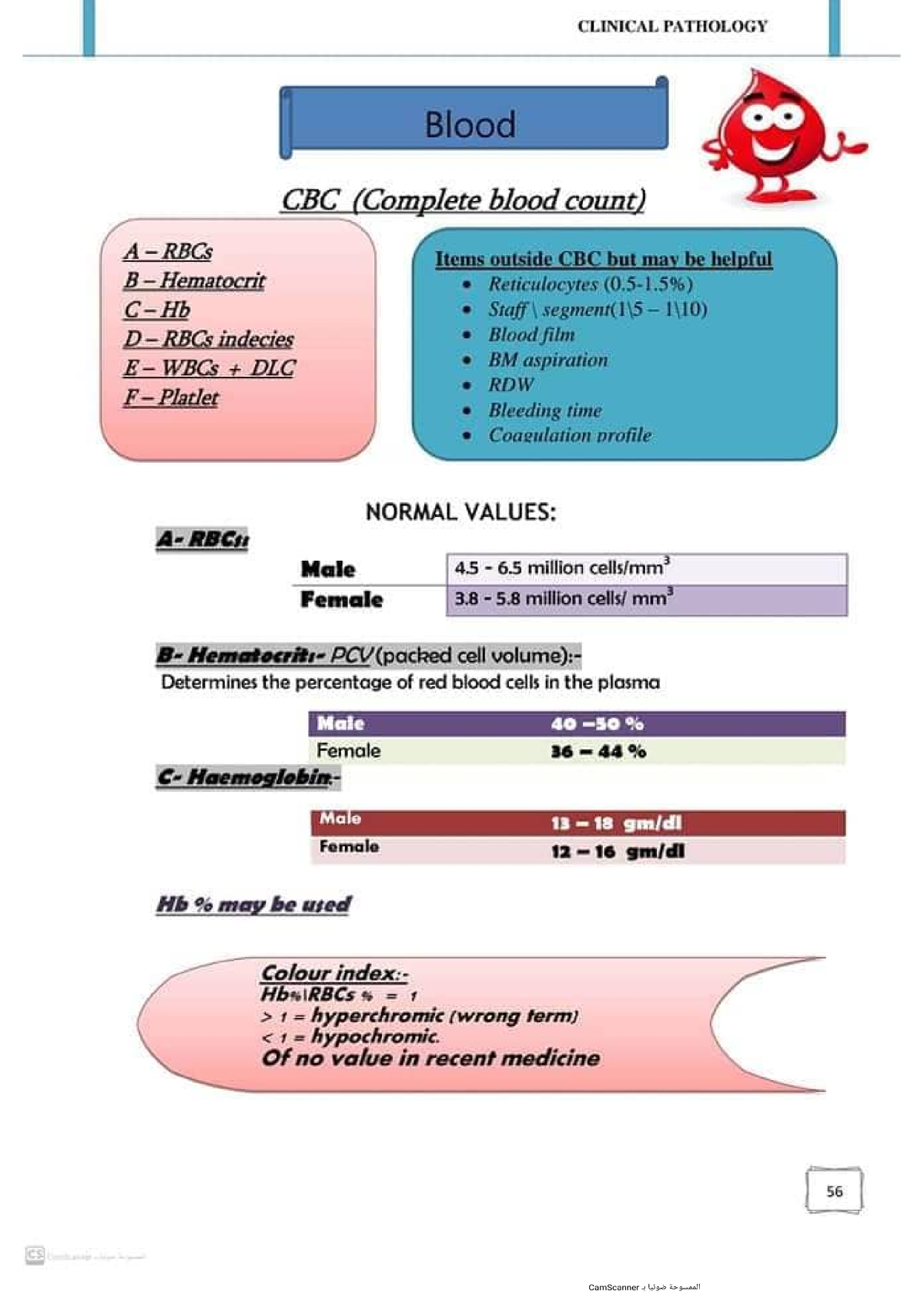 Lab Interpretation - Physiology Pathology - Studocu