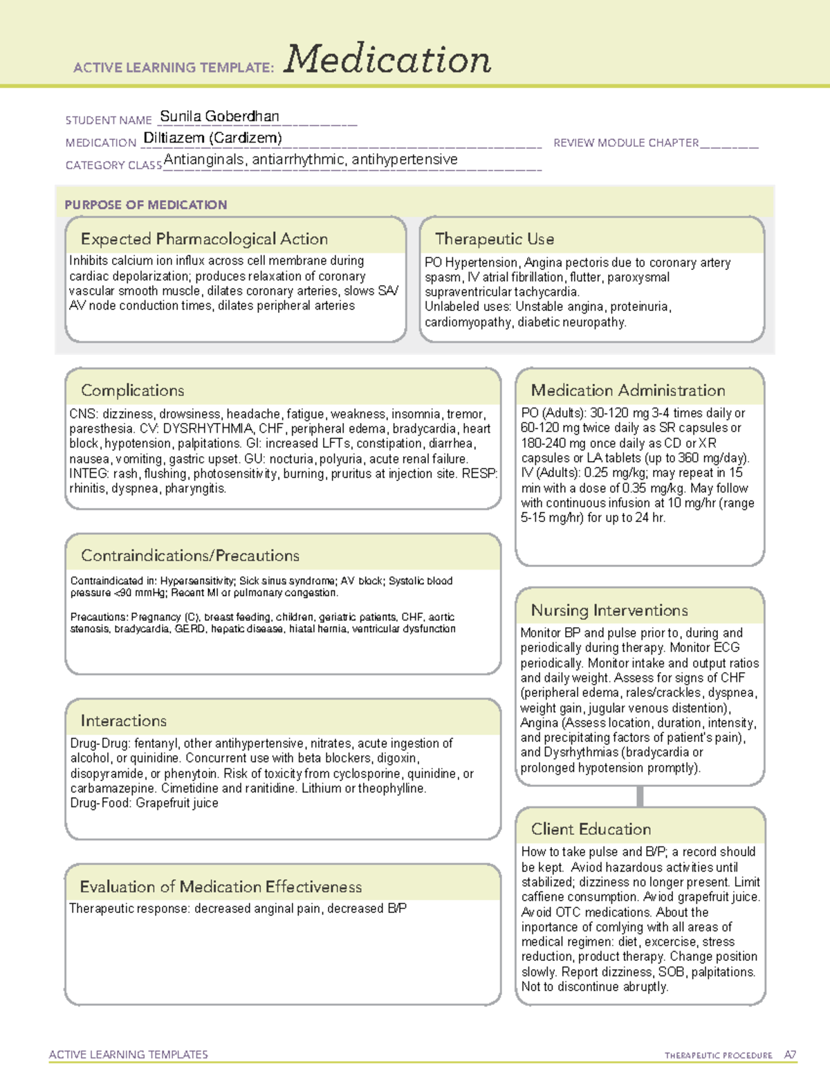 cardizem-practice-active-learning-template-medication-student-name