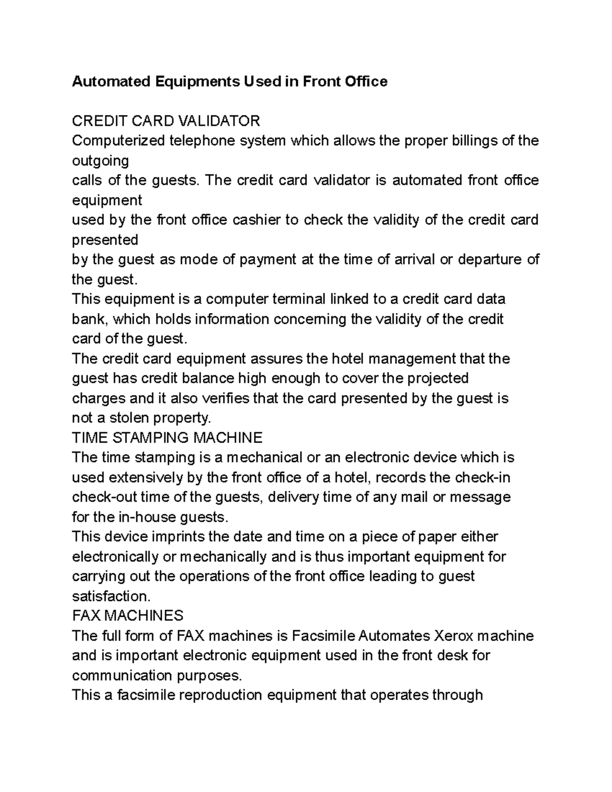 automated-equipments-used-in-front-office-the-credit-card-validator