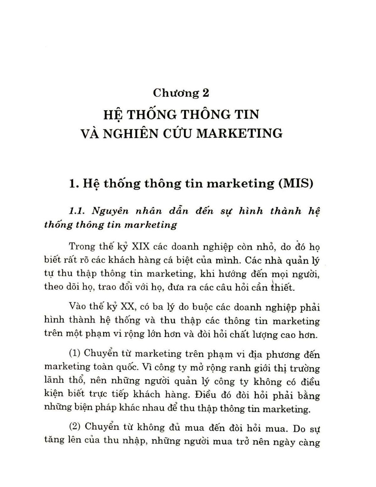 Marketing Can Ban - Chuong 2 - He Thong Thong Tin Va Nghien Cuu ...