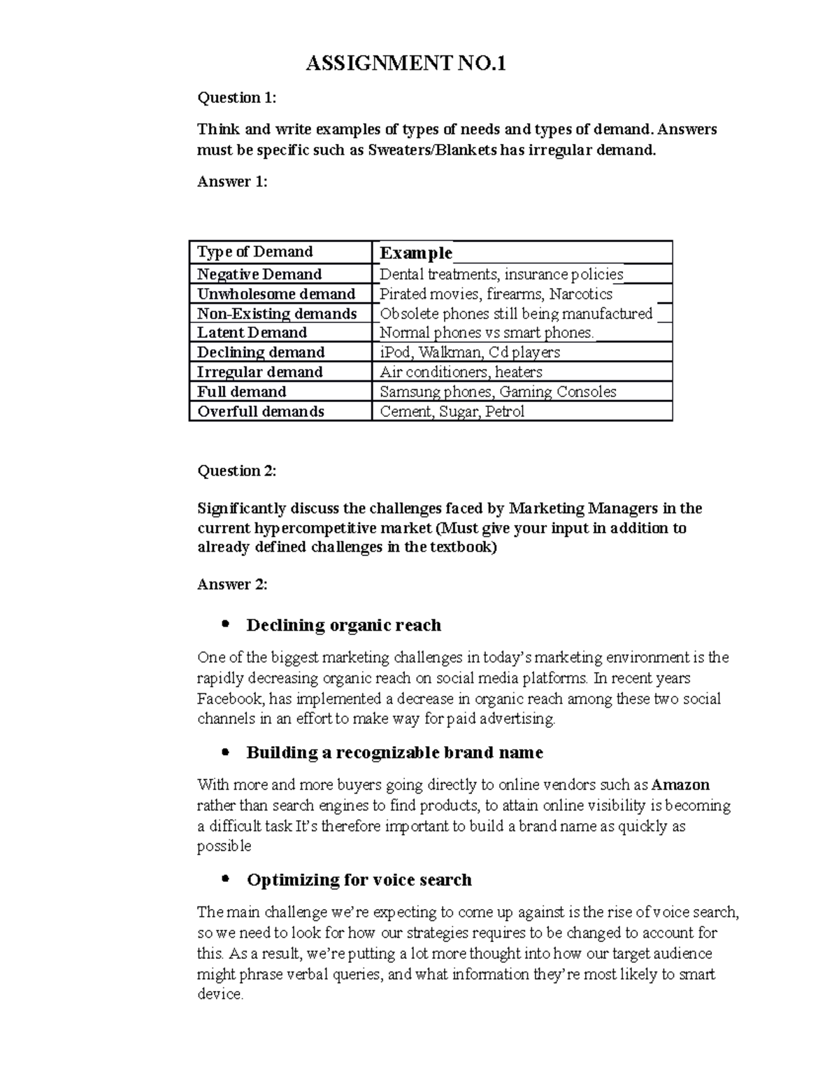 assignment-no-1-management-marketing-environment-assignment-no