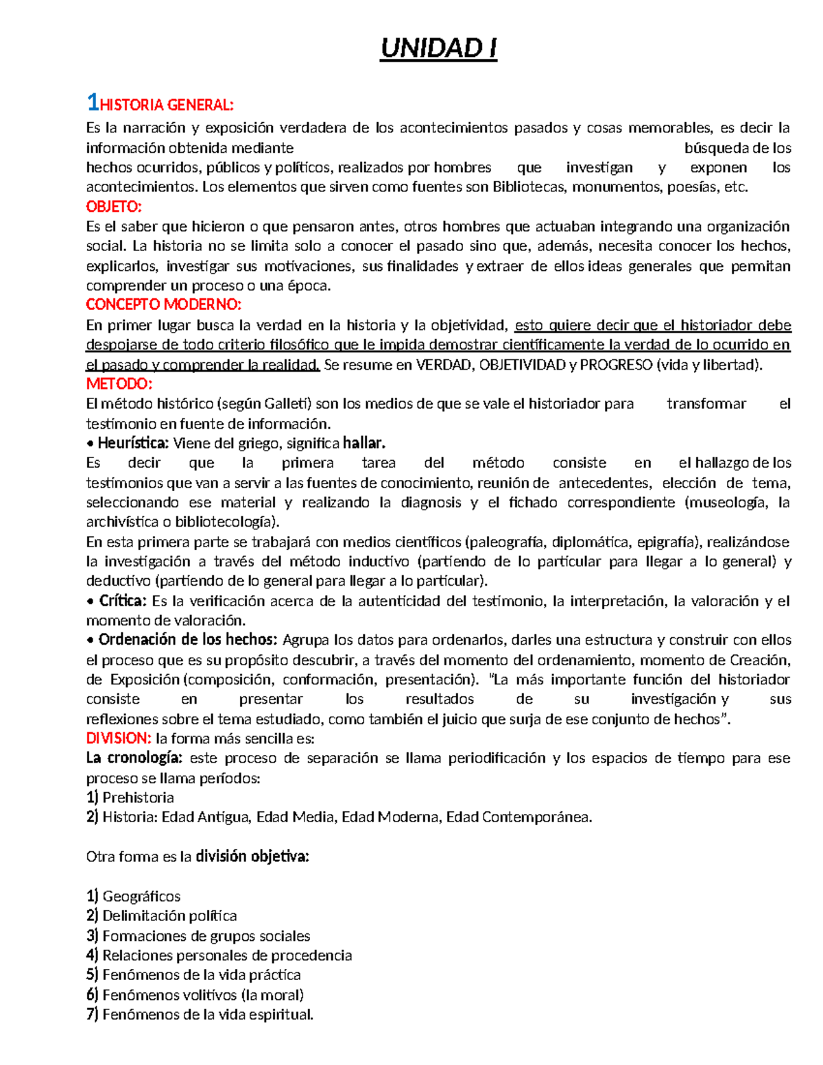 Apunte Historia Constitucional Cat B UNNE - UNIDAD I 1 HISTORIA GENERAL ...