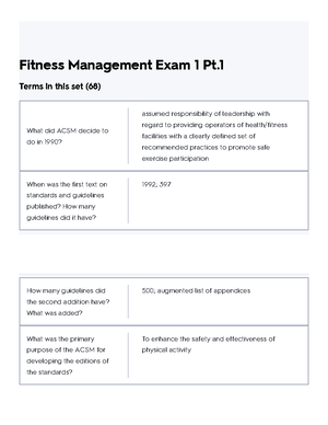 Sport And Fitness Management Midterm Flashcards Quizlet - Sport And ...