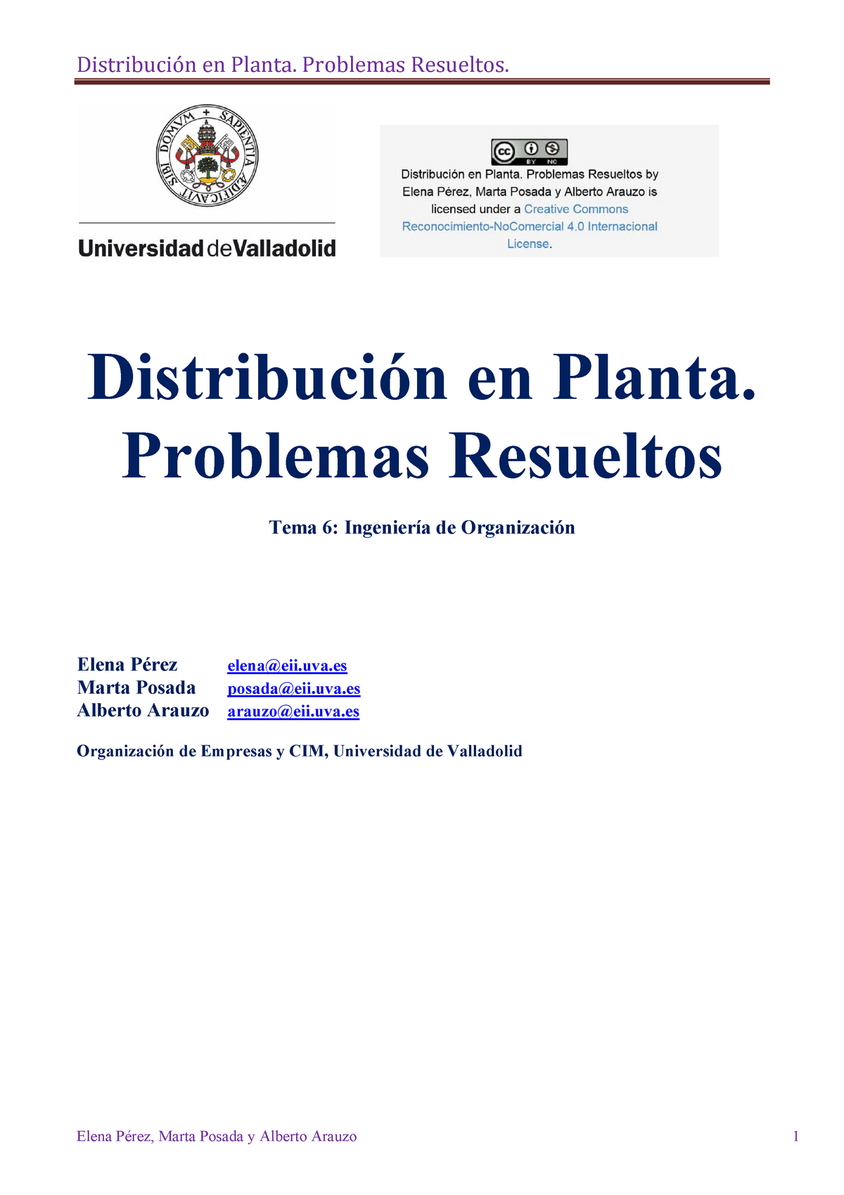 Un problema de distribución