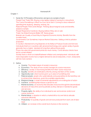 Econ 102 test 2 - Notes and study materials for test 2 - Warning: TT ...