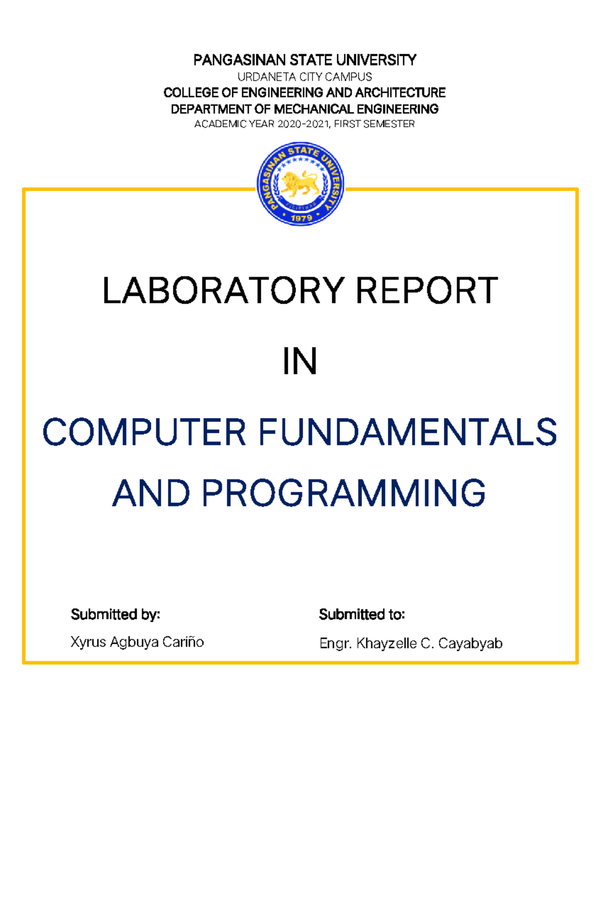 Display Output Programming - Computer Fundamentals and Programming ...