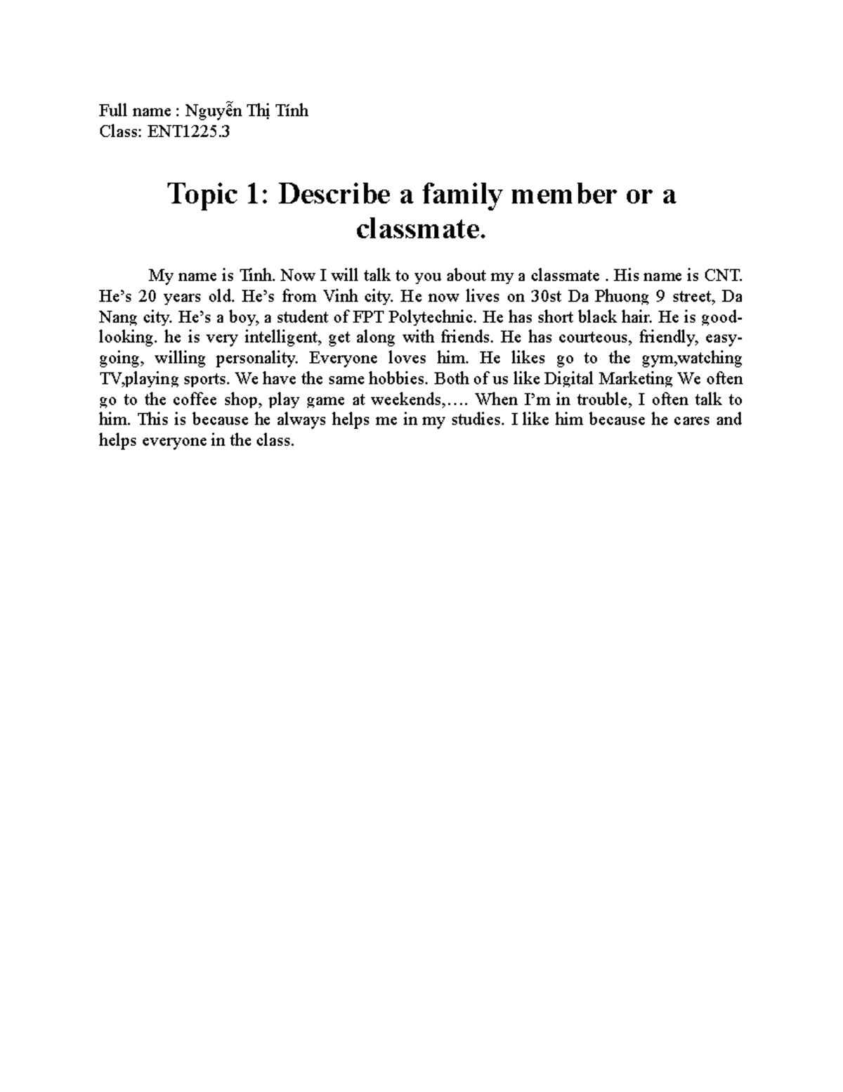 2 Full Name