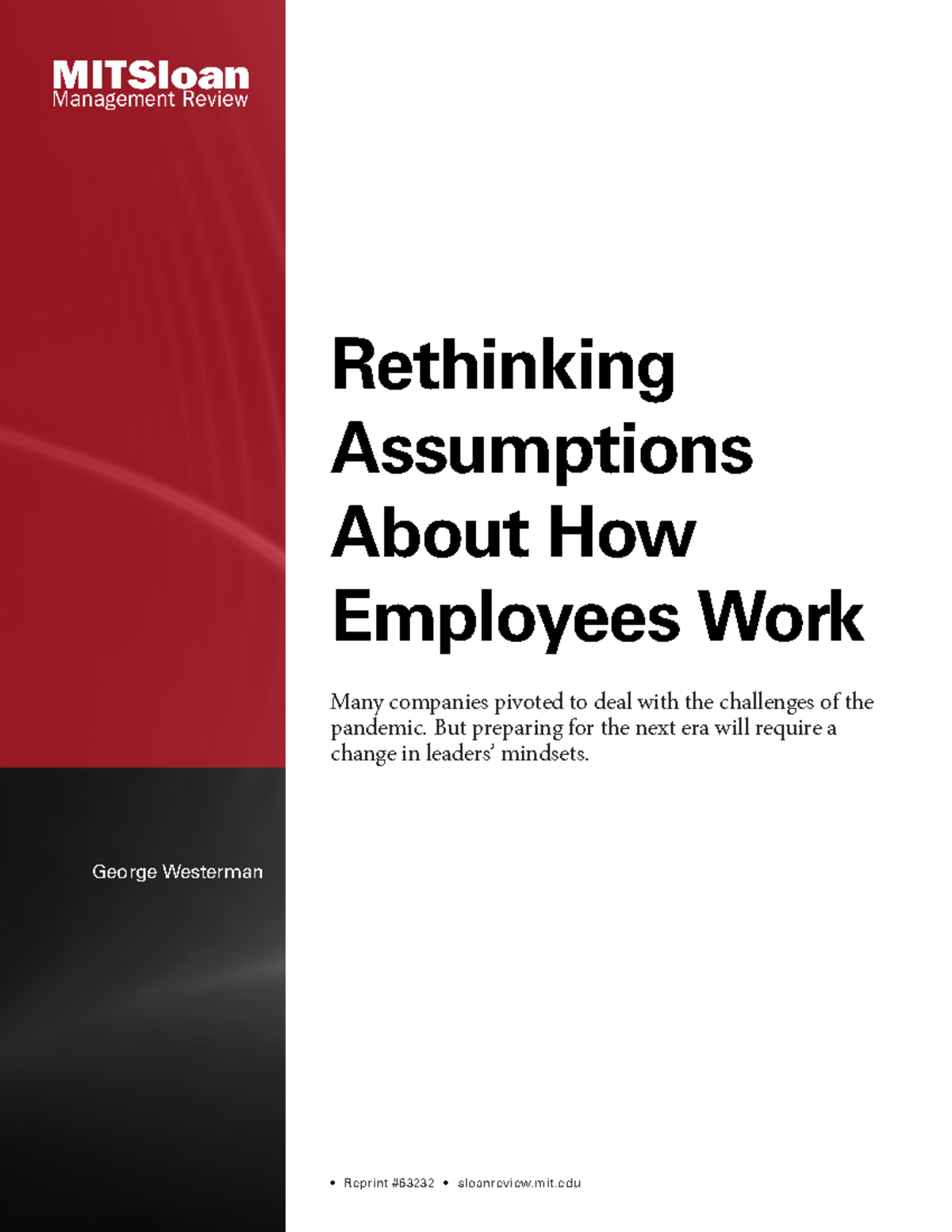 Docs 1A34A26E - reading - George Westerman Rethinking Assumptions About ...