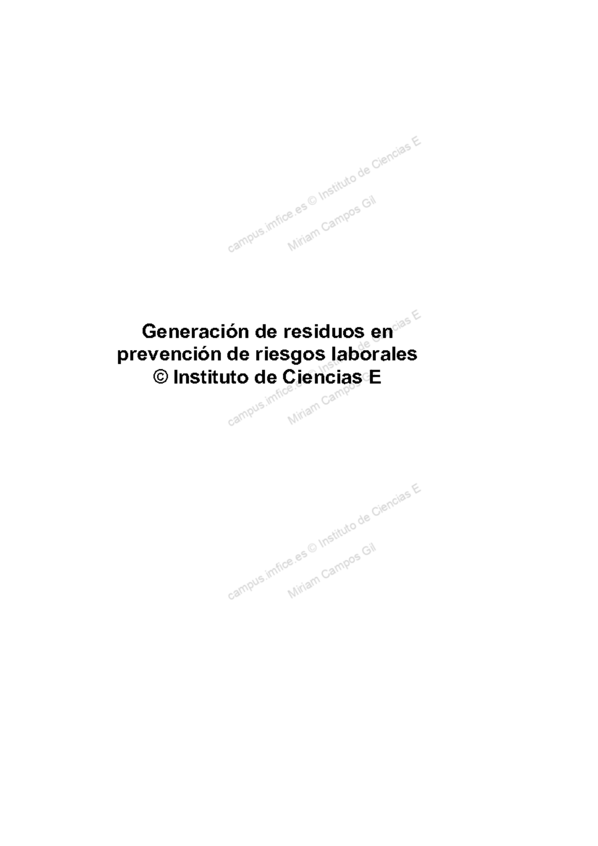 05Generacion De Residuos En Prevencion De Riesgos Laborales ...