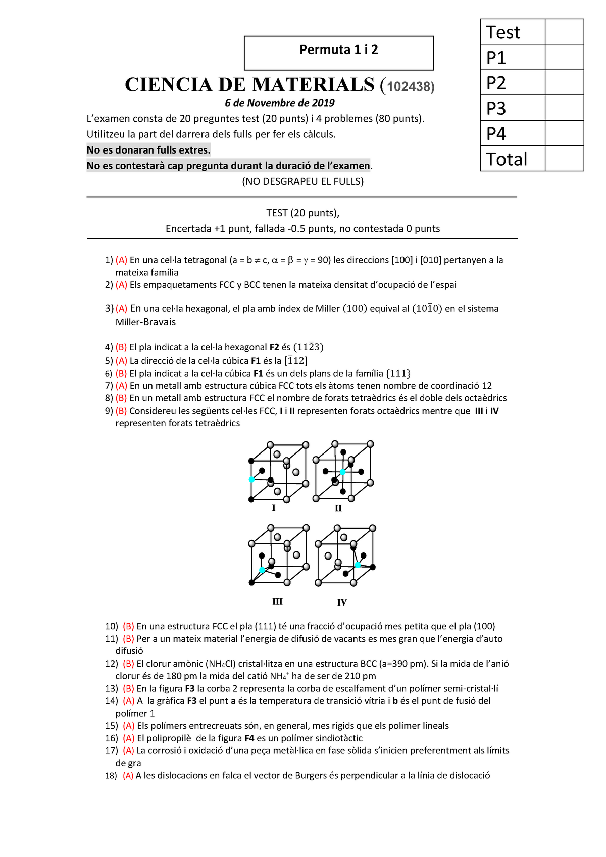 Examen 16 Enero 2019, Preguntas Y Respuestas - Warning: TT: Undefined ...