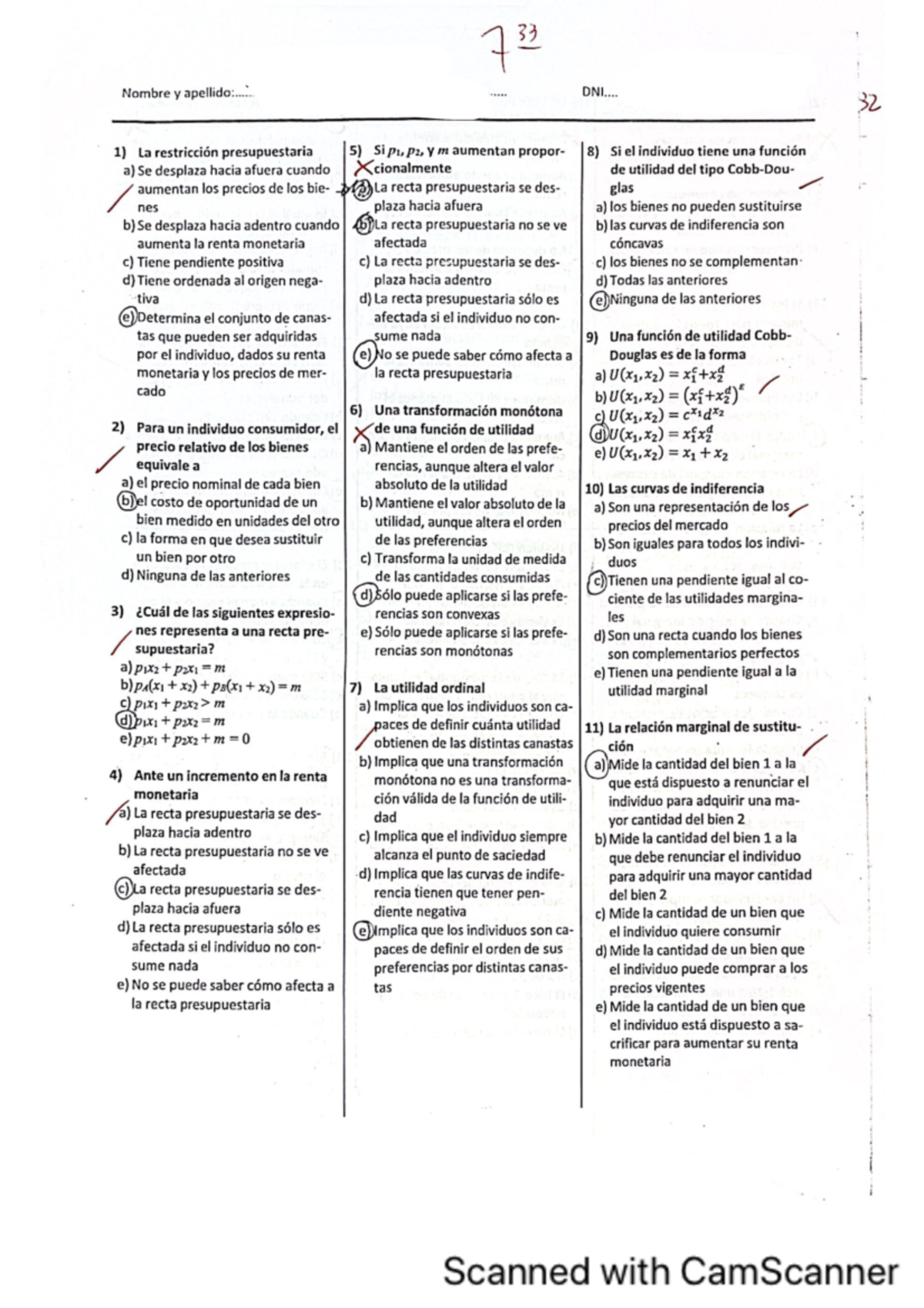 1er Parcial Micro Comelatto - Microeconomía - Studocu