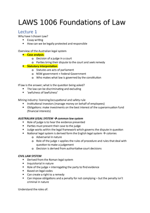 law reform essay structure