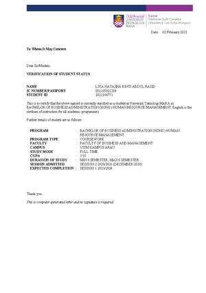 MKT558 Individual Assignment ( Infographic) - FACULTY OF BUSINESS AND ...