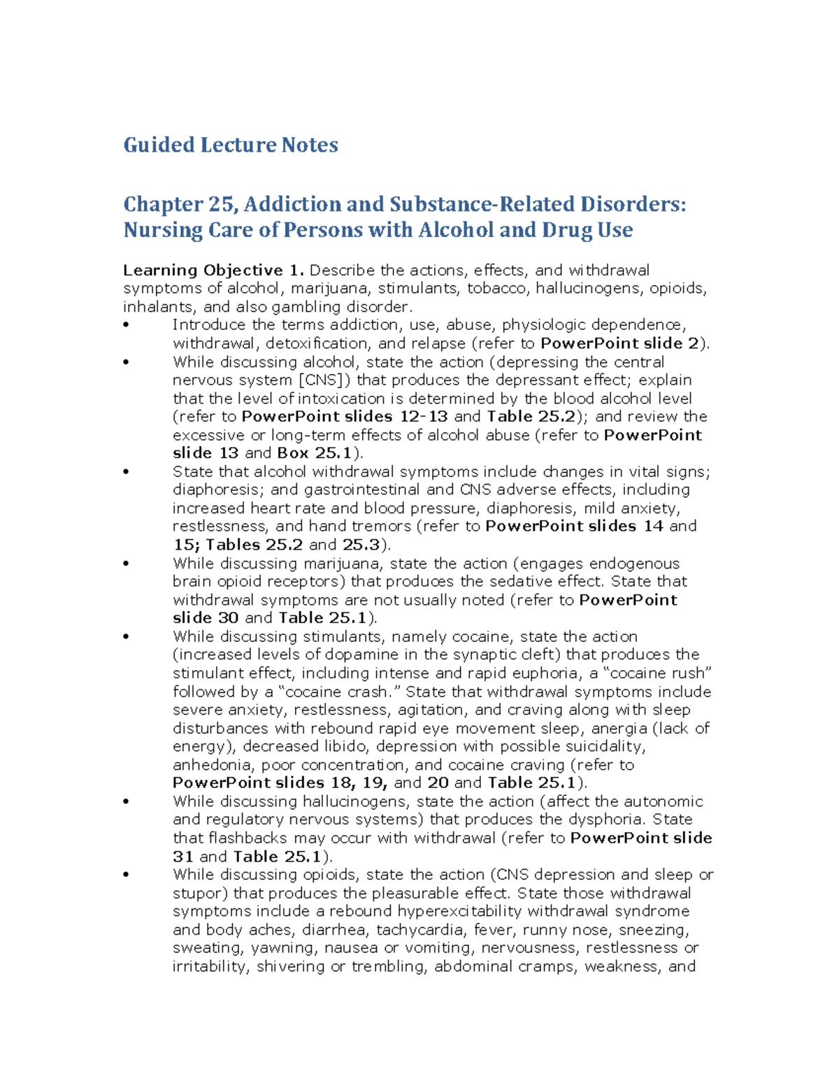 Boyd Ess 2e Guided Lecture Notes Chapter 25 - Guided Lecture Notes ...