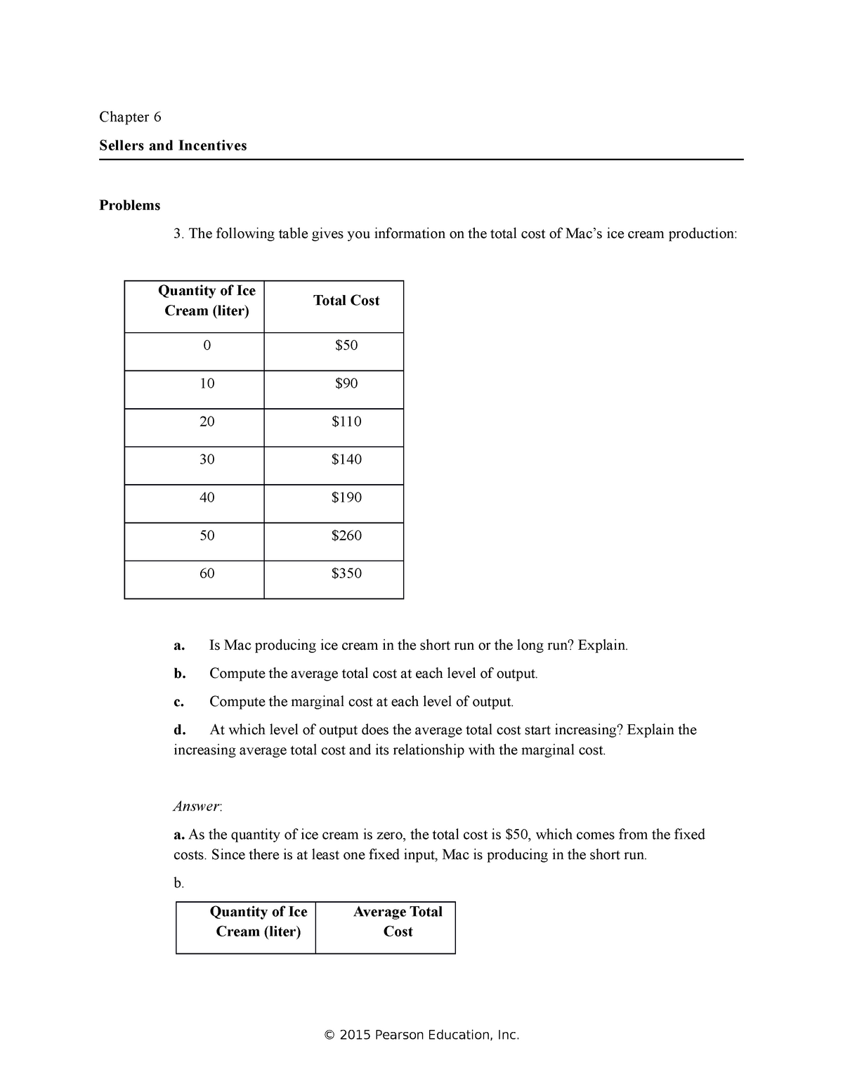Sample/practice exam 3 April 2015, questions and answers - Chapter 6 ...