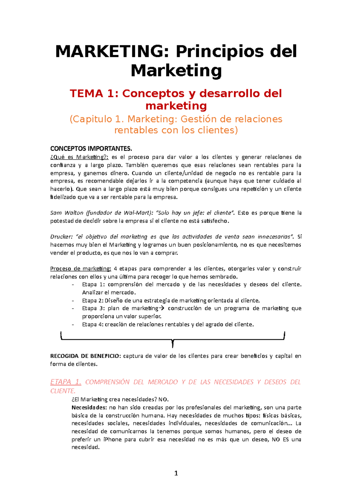 Marketing - Apuntes Todos - MARKETING: Principios Del Marketing TEMA 1 ...