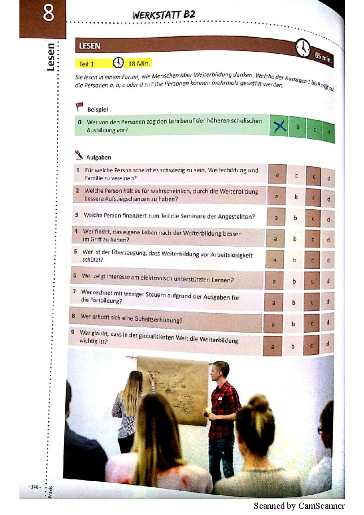 Lesen Test - For good understanding of the B2 level - Introduction to ...