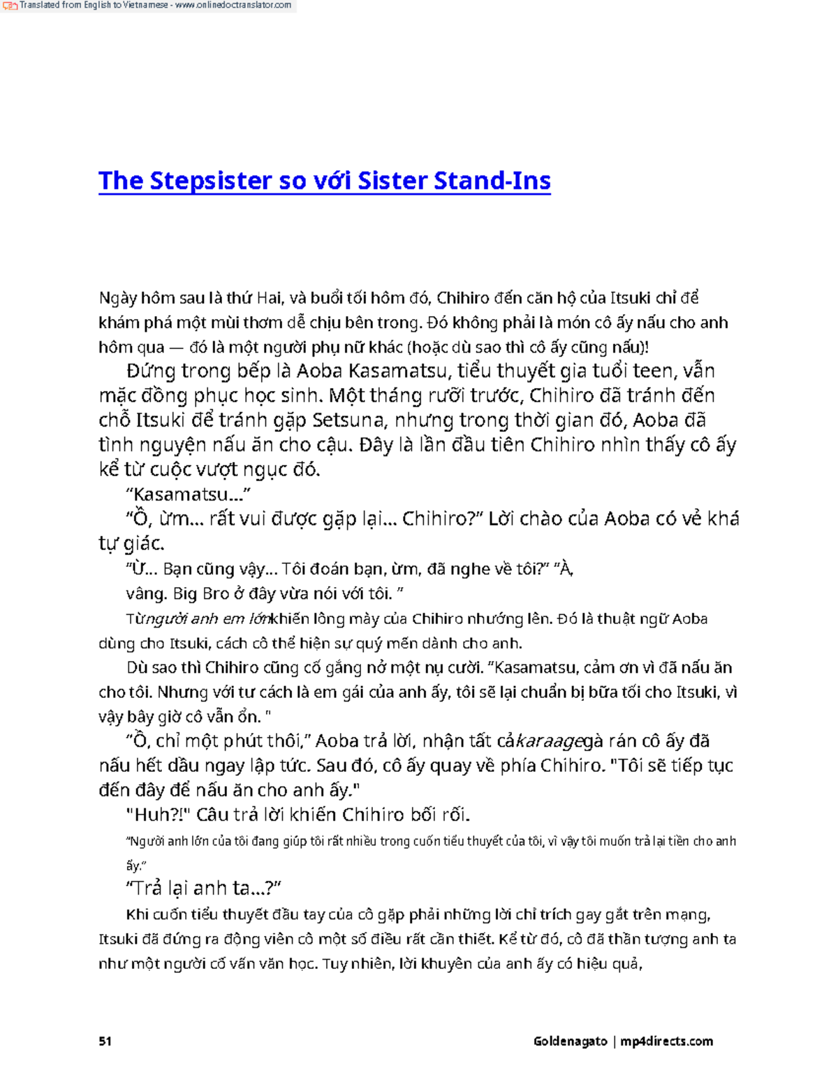 A Sister’s All You Need., Vol. 10[065-147] - The Stepsister so vßi - A Sister's All You Need Volume 10