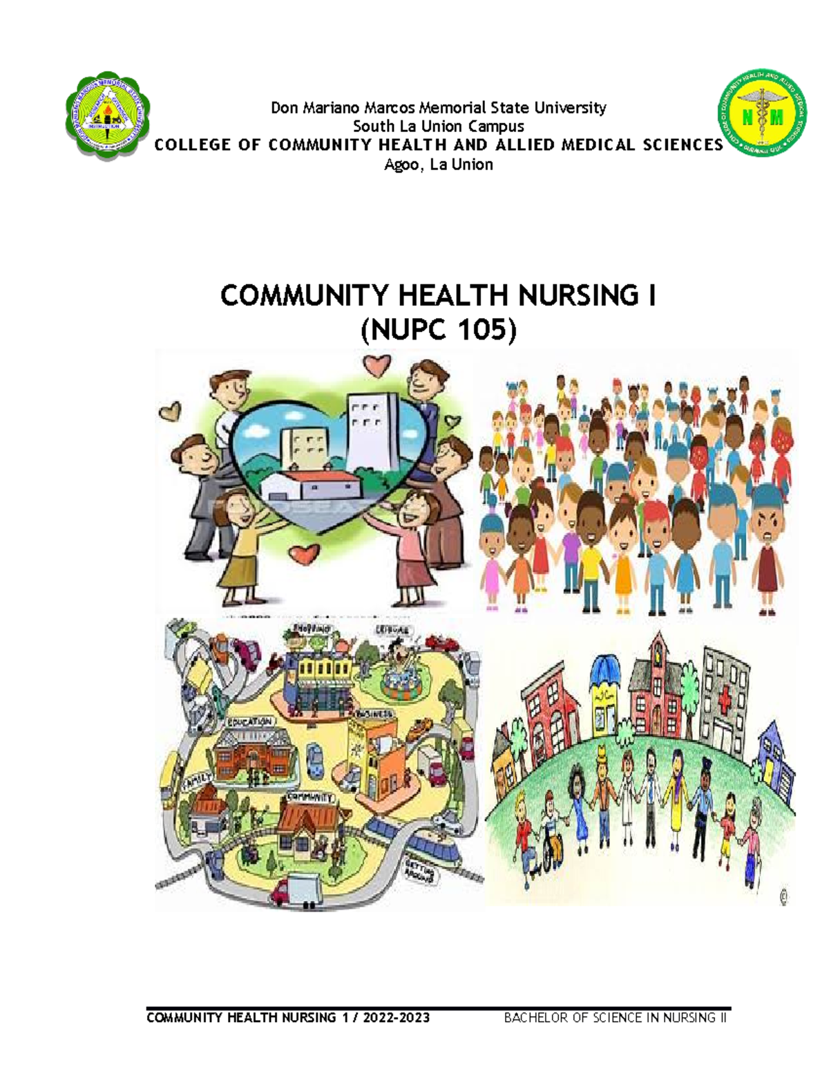CHN 1 Module 1 - community health - Don Mariano Marcos Memorial State ...