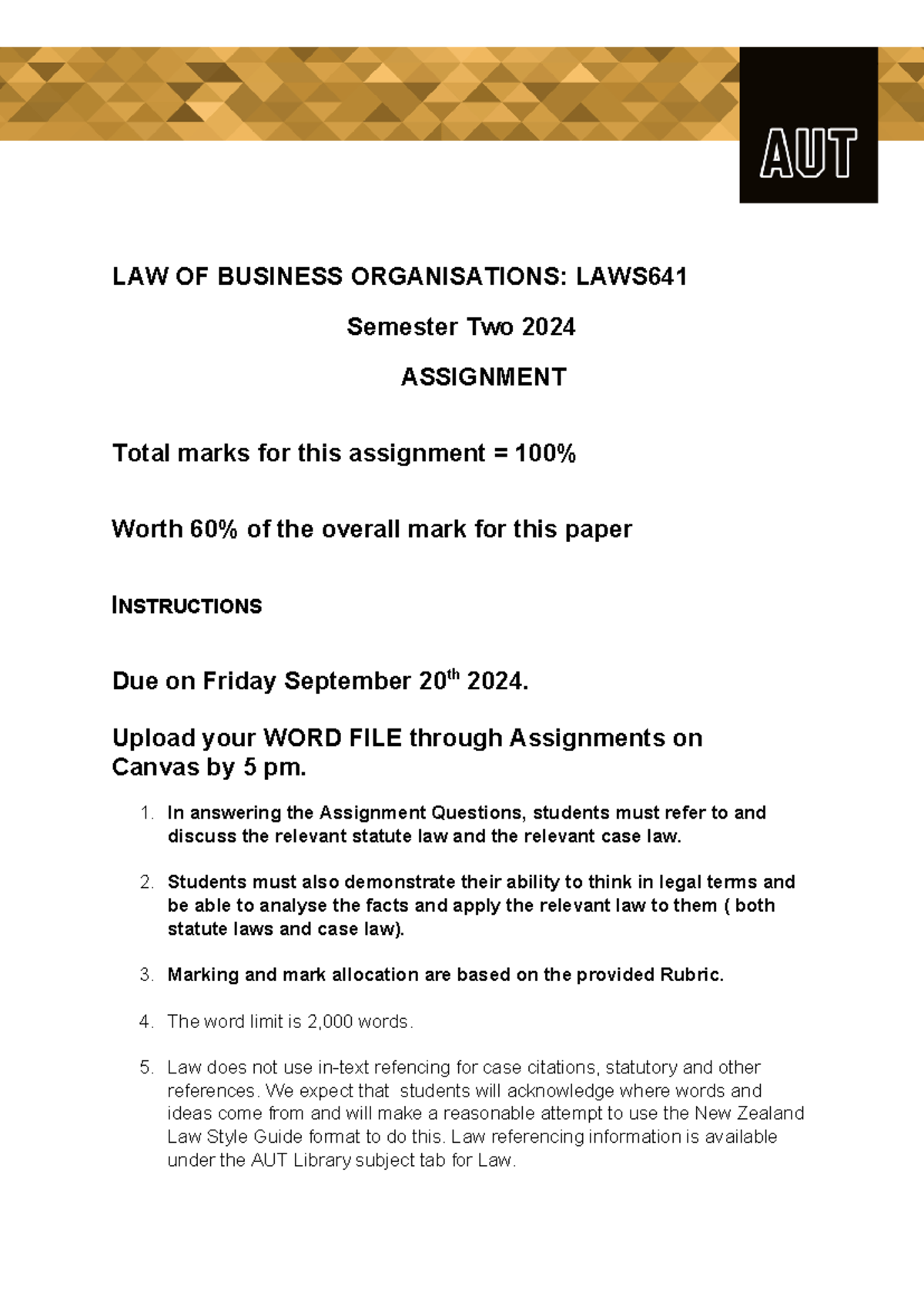 Law of Business Organisations - LAW OF BUSINESS ORGANISATIONS: LAWS ...