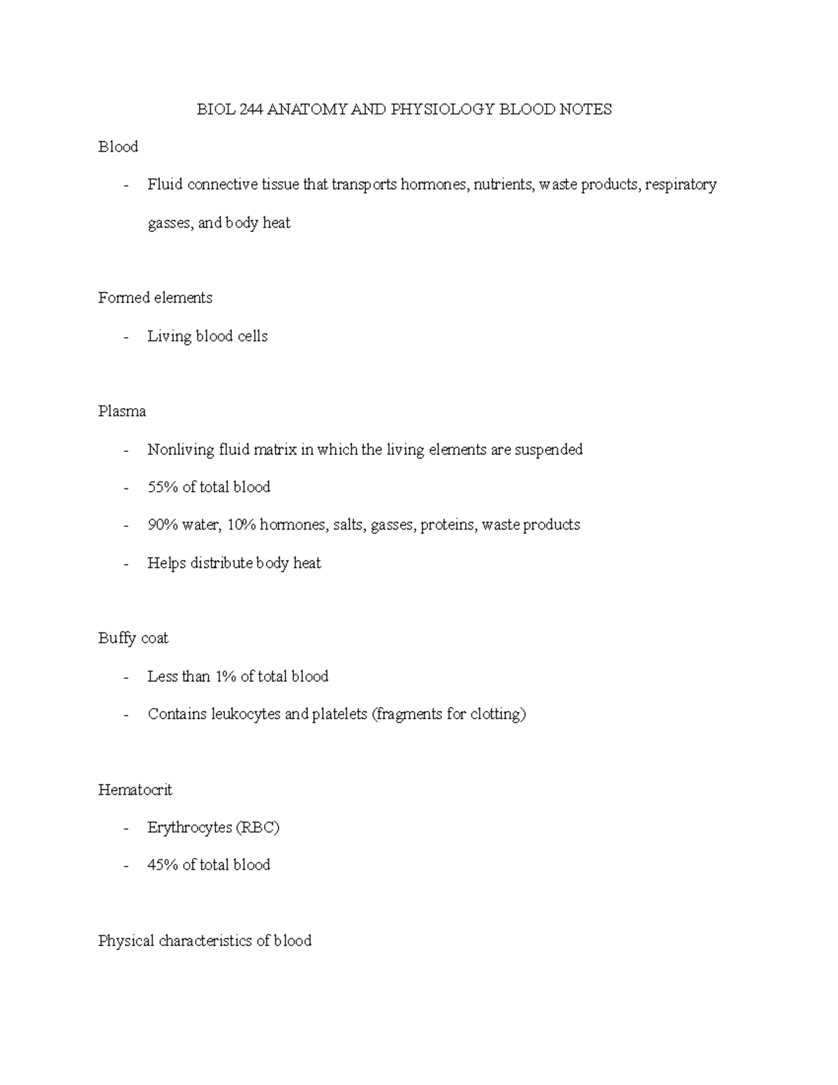 biol-244-anatomy-and-physiology-blood-notes-biol-244-anatomy-and