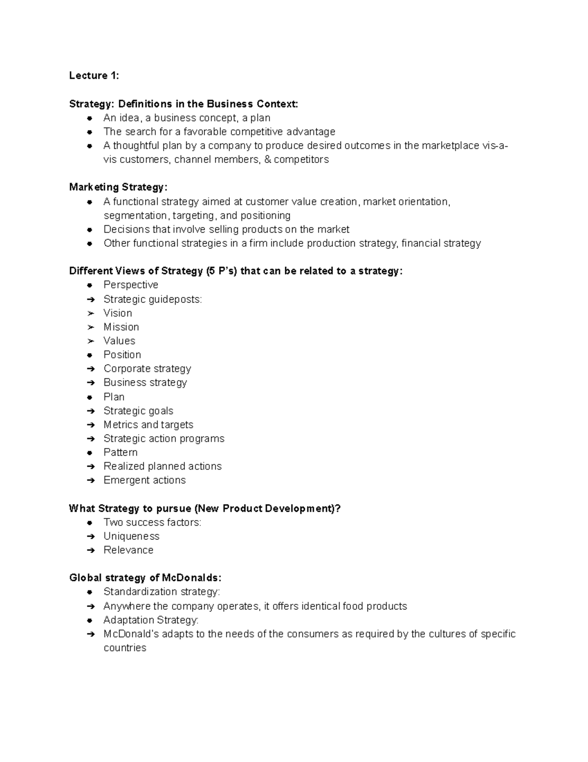 notes-kjhkjhkjh-lecture-1-strategy-definitions-in-the-business