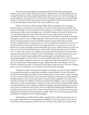 Hs 310 video outline - 1 HS 310 Akankshya Rijal Video Outline ...