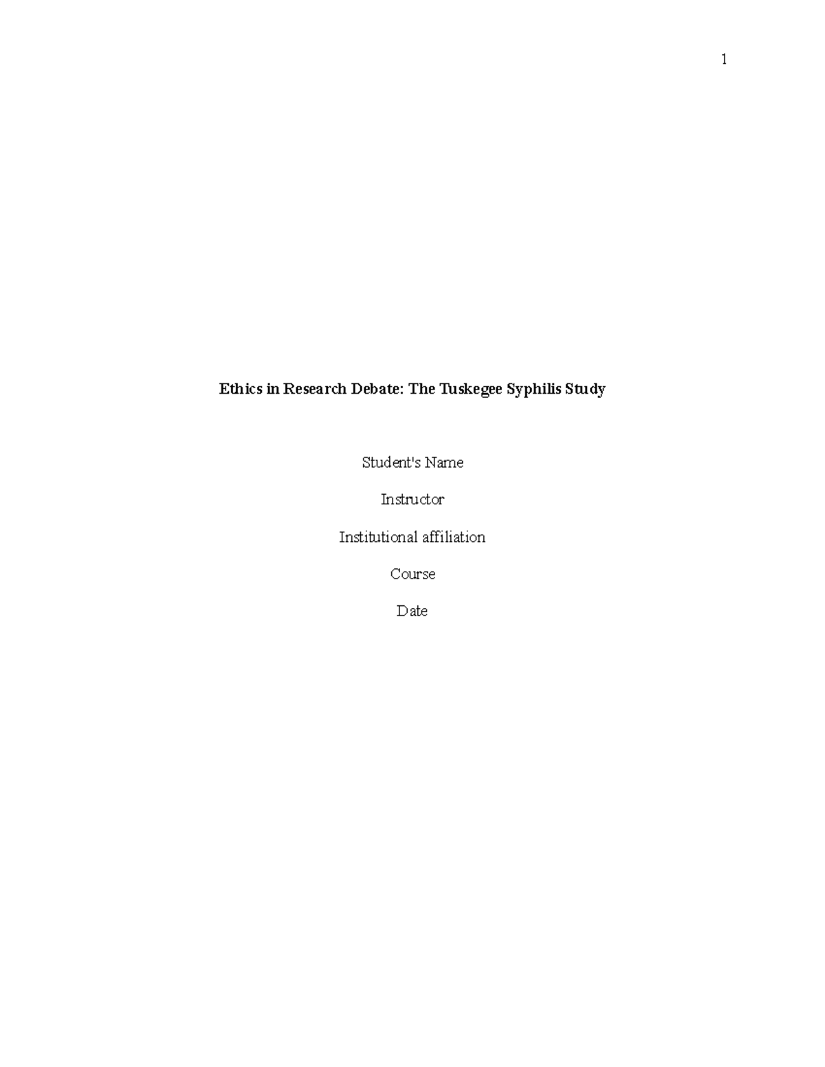 Ethics in research debate according to cypress 2010 patients who