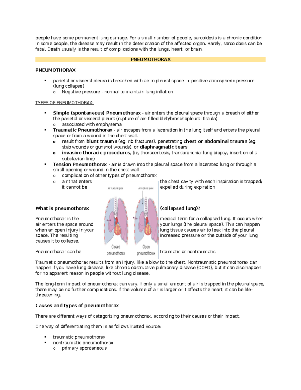 Respi 8 - people have some permanent lung damage. For a small number of ...