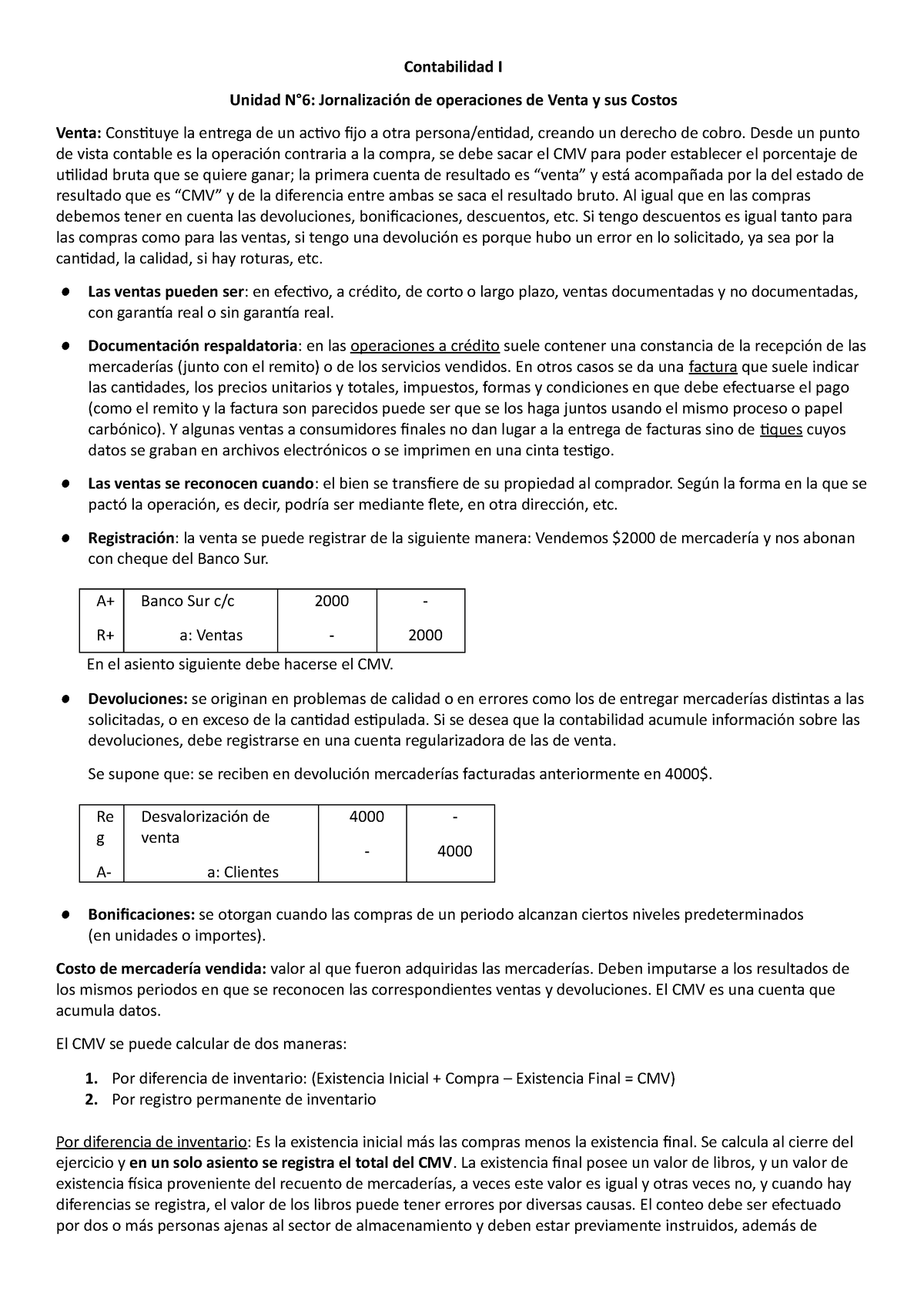 Contabilidad I 2019 (2° Parcial) - Contabilidad 1 - UNLu - Studocu