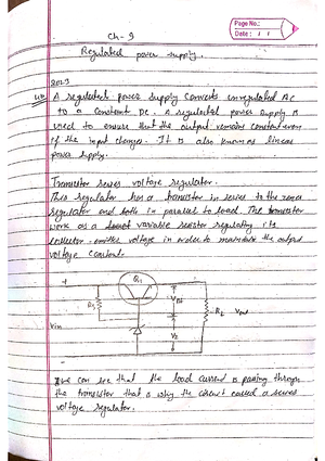 Oscillator assignment 5 - Electronic Device and Circuits - Studocu