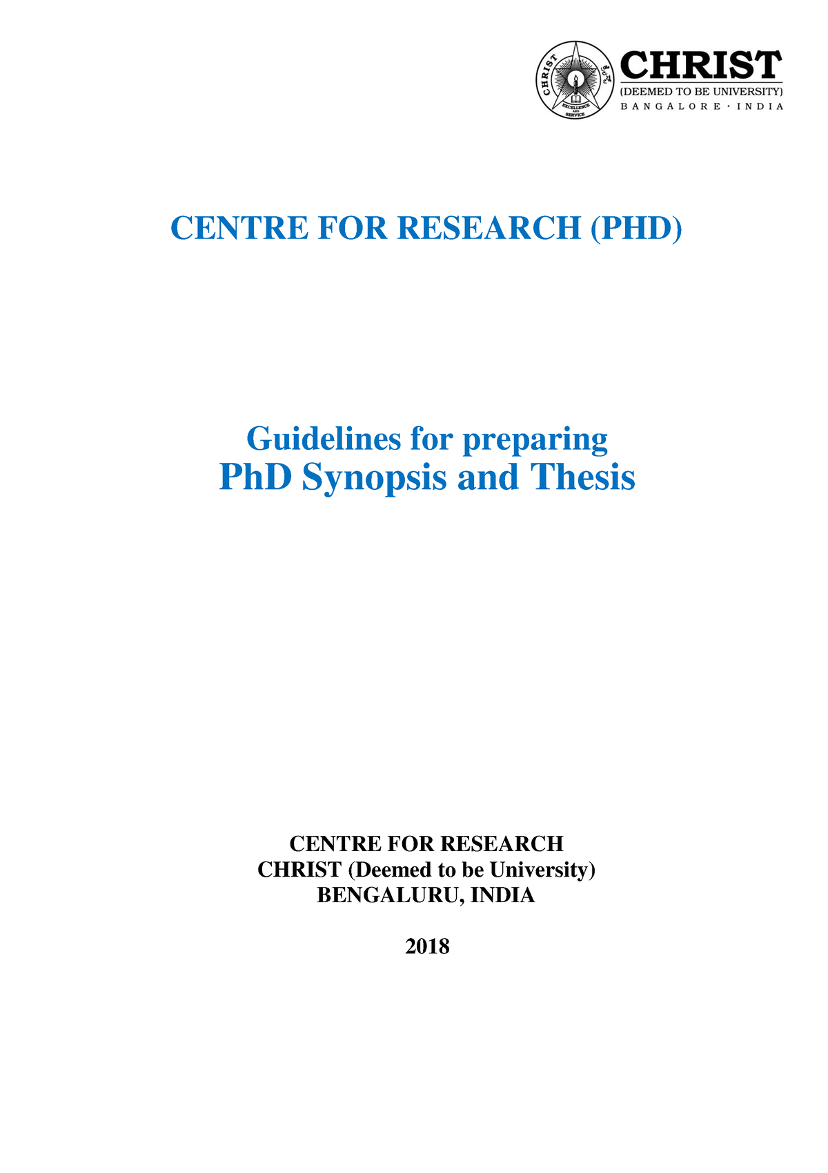 phd thesis guidelines